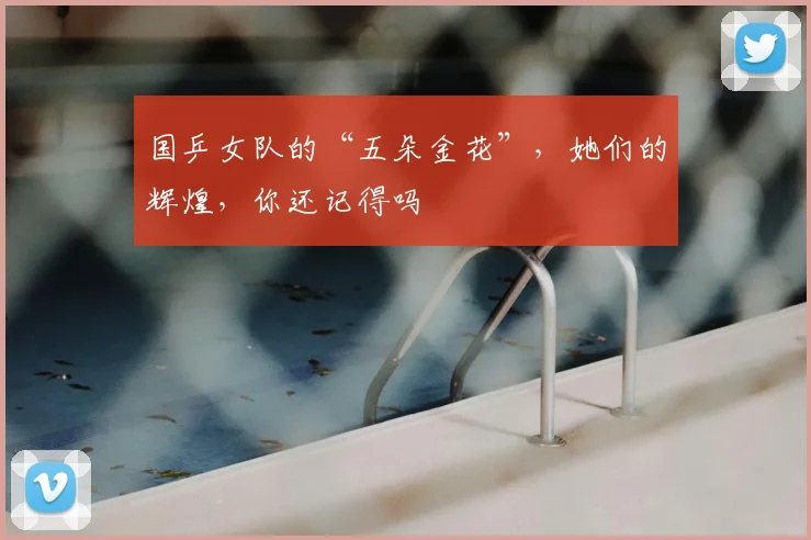 国乒女队的“五朵金花”，她们的辉煌，你还记得吗